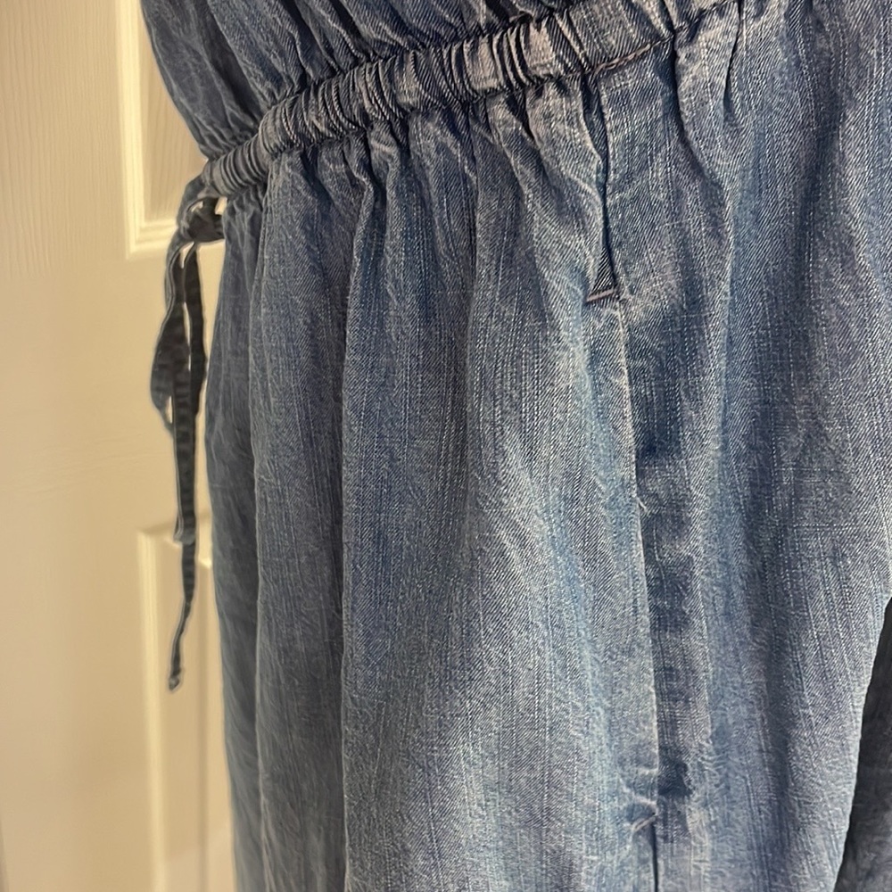 Gap Denim Drawstring Dress - Picture 4 of 8